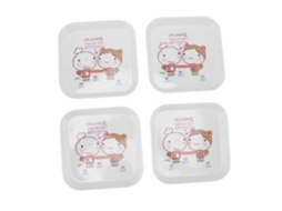 Prato de Frutas LAXISCREED 4pcs Multifuncional