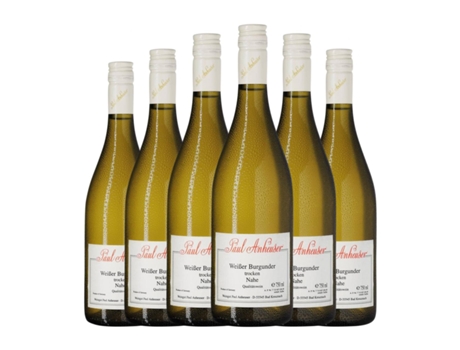Vinho branco PAUL ANHEUSER Pinot Branco Seco Nahe (0.75 L - 6 Unidades)