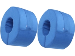 Conjunto De 2-almofadas Azuis Para Os Pés, Acessório Para Cuidados Com Os Pés E Dormir