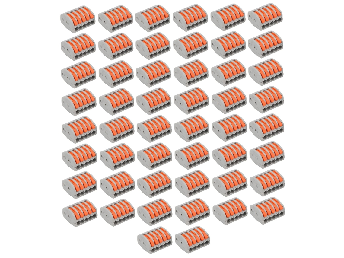 Conector De Fio Pct-215 Rápido Compacto 50pcs