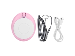 Grafted Eyelashes Dryer Multi functional Nail Dryer Fan With Mirror Pink