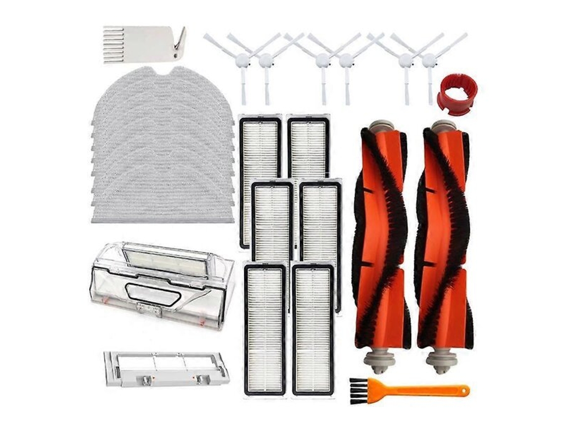 Kit De Reposição Para Filtro Hepa, Escova Lateral Principal E Caixa De Pó Para Aspirador De Pó Robô 1c Stytj01zhmvayotoy