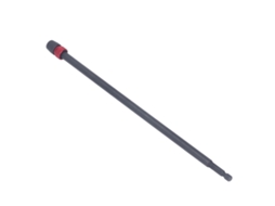 Adaptador de entrada de impacto com extensão hexagonal de 1/4" em aço liga para broca de 30 cm/11,81"