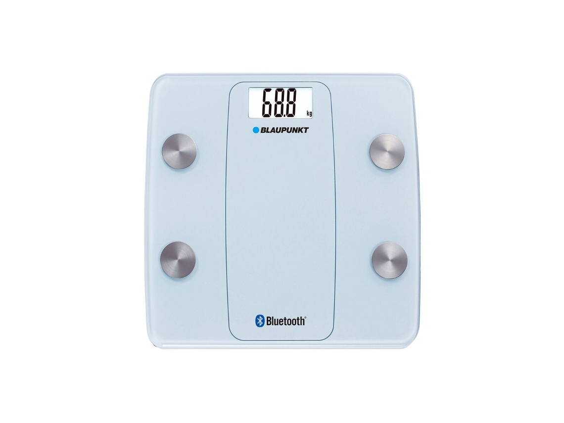 Balança Digital para Casa de Banho BLAUPUNKT Bsm711Bt Branco Bateriasx2