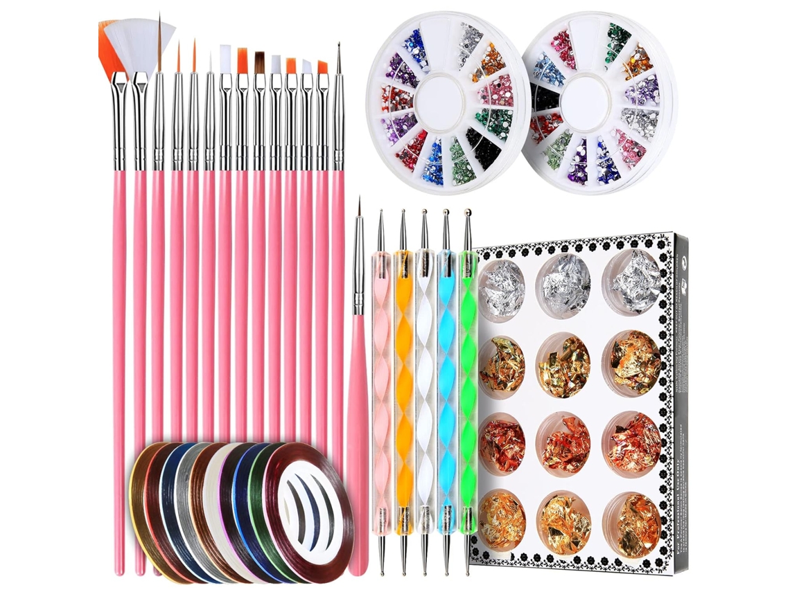 Conjunto Com 15 Canetas Para Nail Art