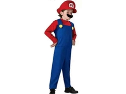 2026 traje de Cosplay Super Mario Luigi de Alta Qualidade para Adultos e Crianças