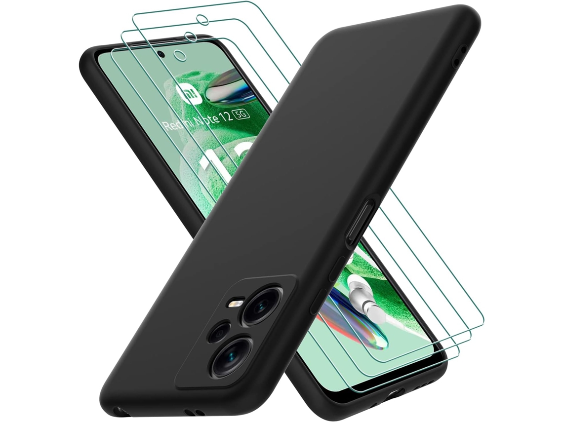 Capa Note Proteção Design Para Xiaomi Xiaomi Poco X5 5g/redmi Note 12 5g Hongwe. Silicone Textura Macia Anti-choque