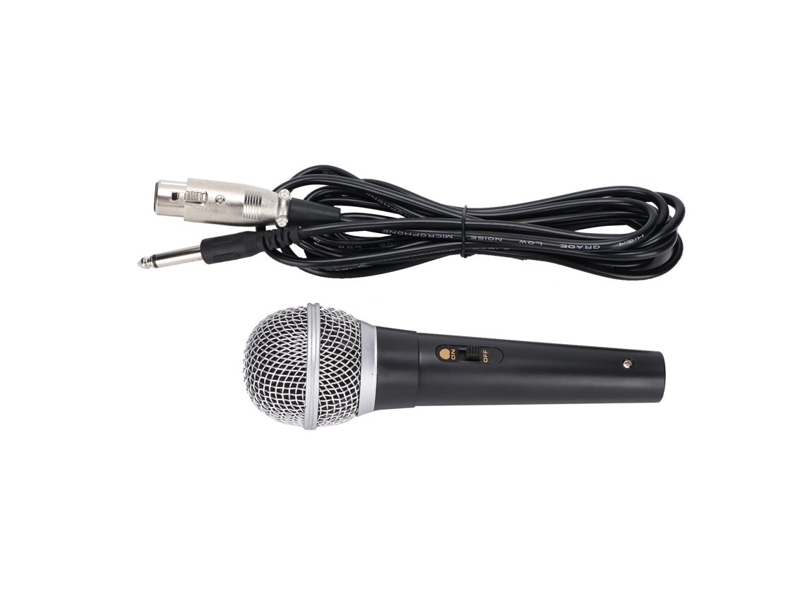 Lurelia Microfone Dinâmico Profissional Xlr, Portátil Para Palco, Voz E Karaoke