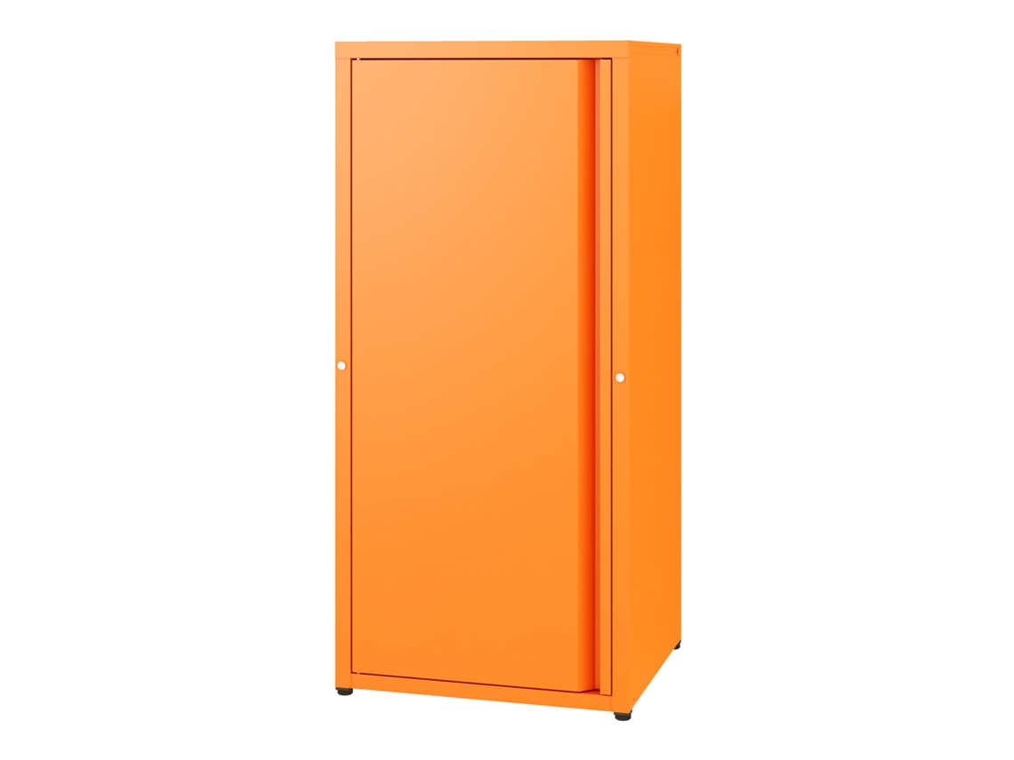Armário Metálico Burlöv Aço 88 X 40 X 35 Cm Laranja [EN.CASA]