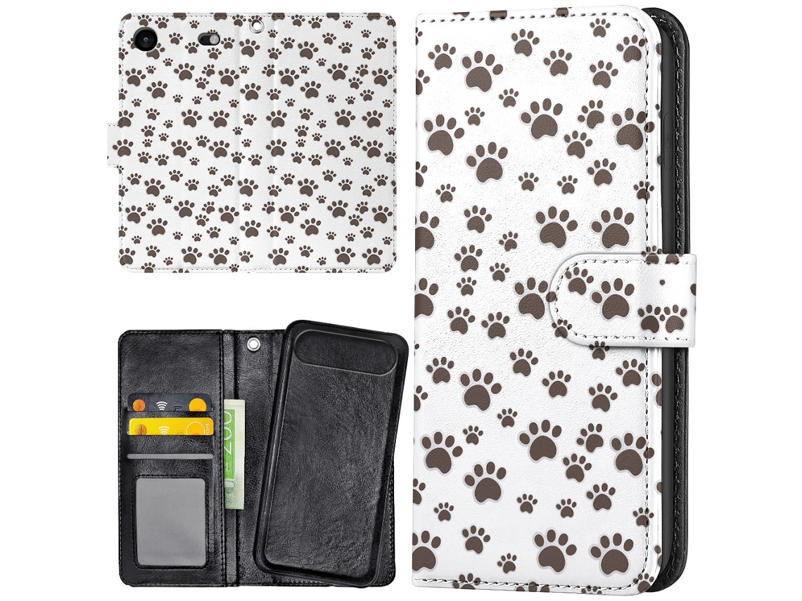 Capa Carteira Para Iphone 17 Air Com Estampa De Pata