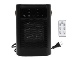 Laxiscreed Aquecedor Portátil Elétrico Cerâmico Ptc Com Display E Controlo Remoto