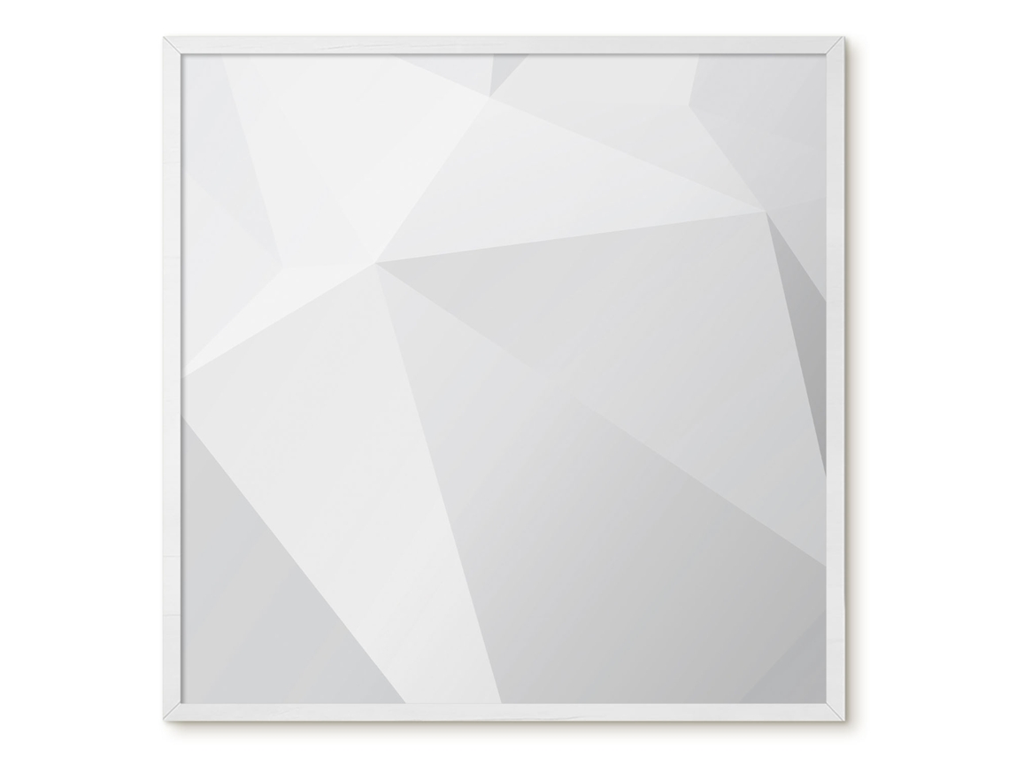 Magnetic Glass Board Wood Grain For The Hall Espelharte (50x50 Cm)