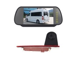 Câmara de Visão Traseira HALINUIA Pz477 para Ford Transit Custom (170°, Monitor 7", Impermeável)