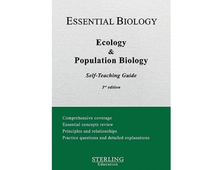 Livro Ecology amp Population Biology Essential Biology Self-Teaching Guide de Sterling Education (Inglês)