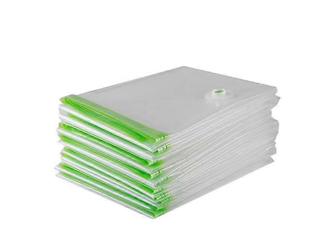 Conjunto De 4 Sacos Armazenamento A Vácuo - Tamanho Jumbo 120x100cm, Compressão Herméticos Para Roupas E R Oupas Cama