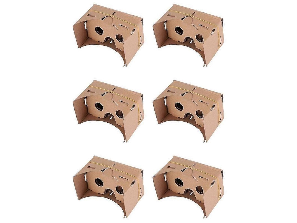 Óculos de Realidade Virtual 3d Diy de 6 Polegadas em Placa Rígida para Papelão. CHARM