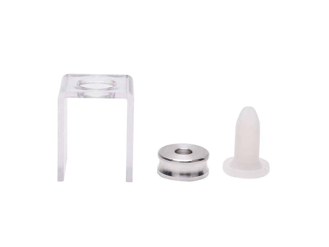 Molde Para Amostra De Batom Tipo Bico 9mm, Ferramenta Para Fazer Bálsamo Labial, Acessórios Diy Rnemitery (furo Simples)