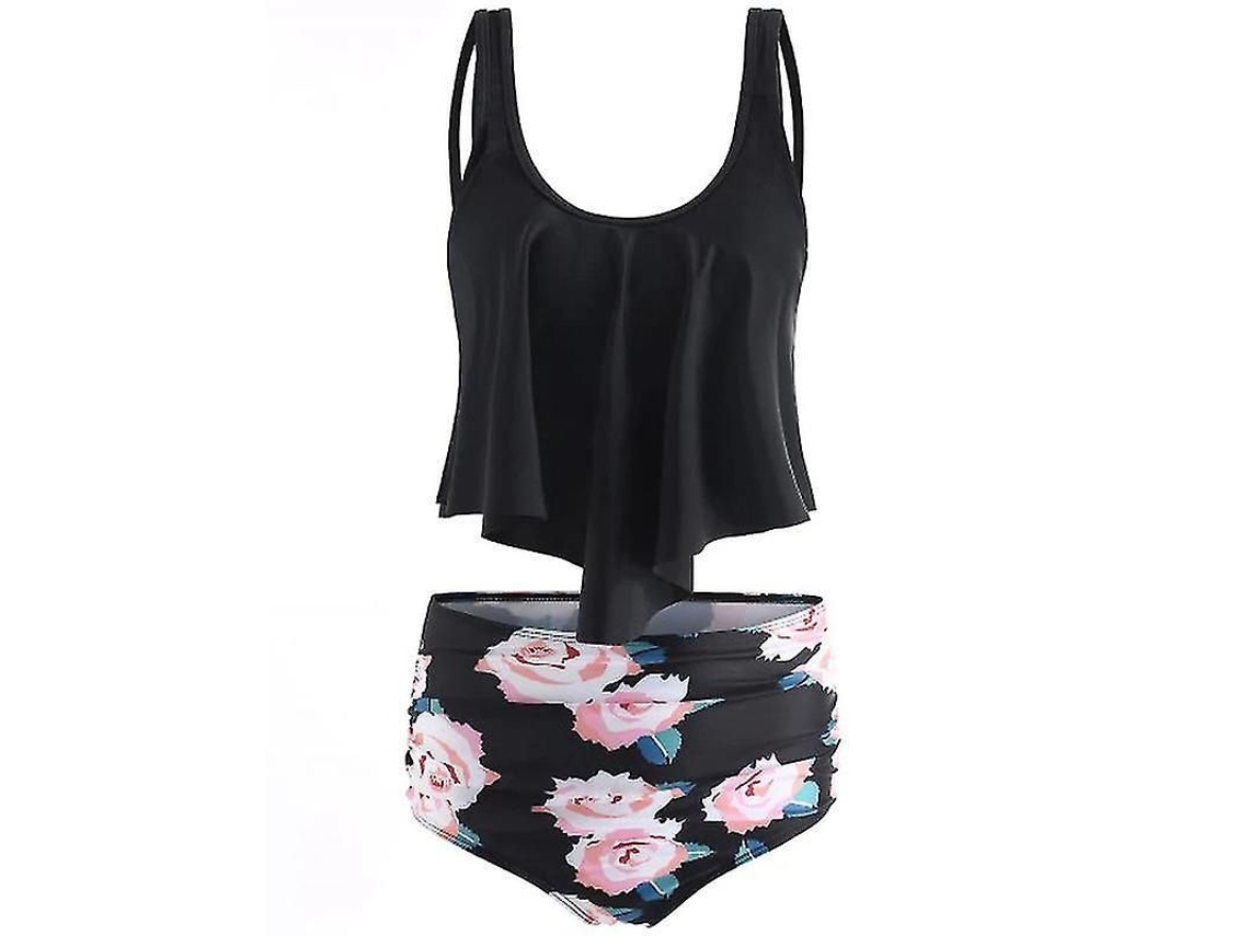 Conjunto Taniki Feminino Multicolorido De Poliéster Com Preenchimento - Inclui 1 Peça Eu