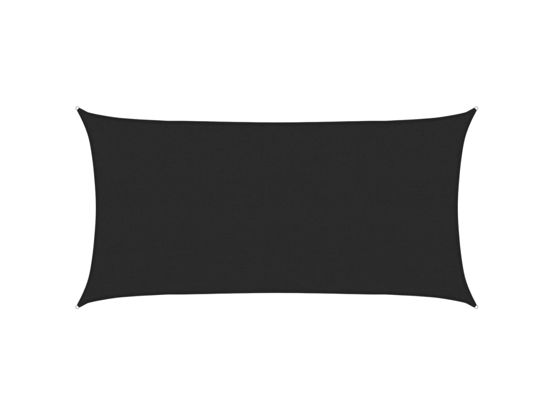 Para sol Estilo Vela 160 G/m² 2x4 M Pead Preto MAISON EXCLUSIVE