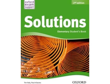 Livro Solutions 2nd Edition Elementary: Students Book