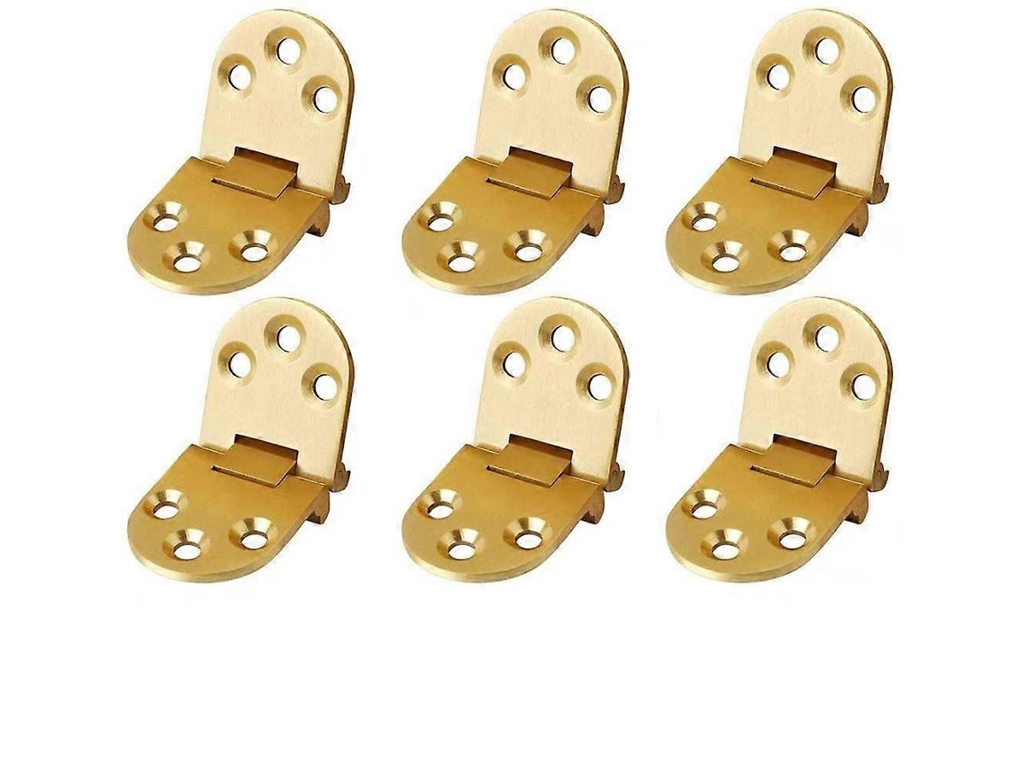 Torneira Plegável de Mesa de Máquina de Costura 6pcs Alumínio Zinco Ouro 80x30mm