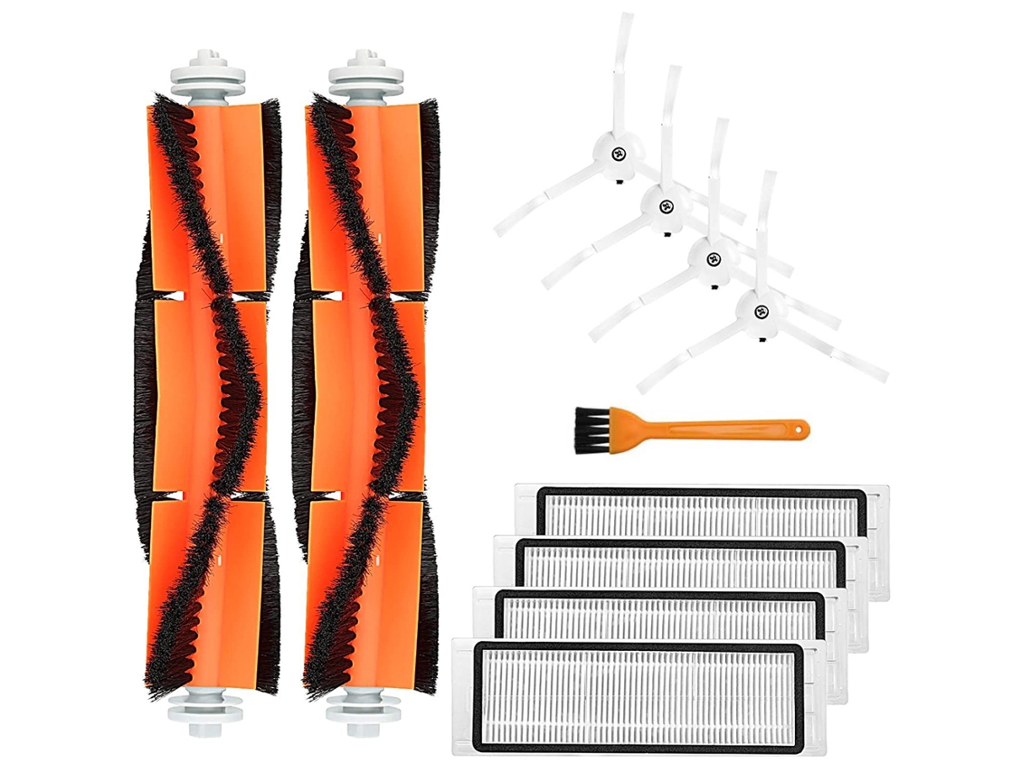 Kit de Acessórios Inf para Xiaomi Roborock E4, S5, S5 Max, S50, S51, S55 BRILVIBERA (11 Peças)