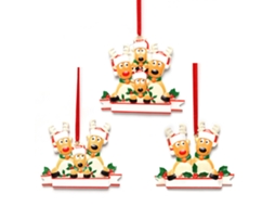 Laxiscreed Pack De 7 Dentinhos De Andar Com Mola Para Brincadeiras E Decoração De Natal