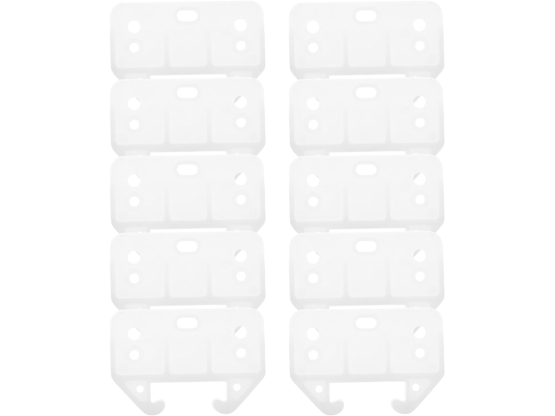 Trilho De Plástico Para Redução Ruído Com Suporte Gaveta, Compatível Com Todos Os Tipos De Armários E Móveis