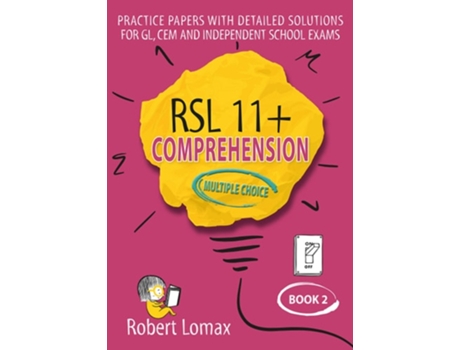 Livro RSL 11 Comprehension, Multiple Choice Book 2 de Robert Lomax (Inglês)