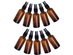 10 Mini Frascos De Perfume Recarregáveis E Portáteis Para Viagem