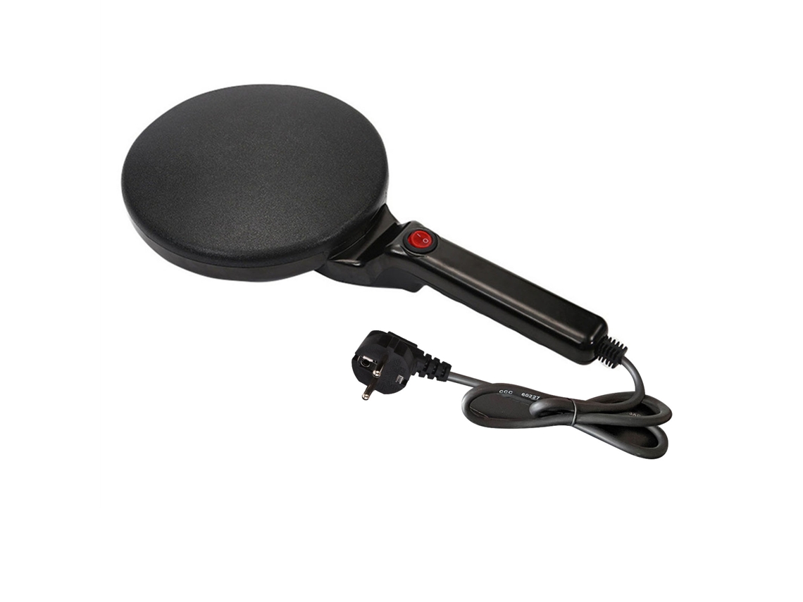 Máquina Elétrica Portátil 600w para Crepes, Panquecas, Roti e Tortillas LAXISCREED