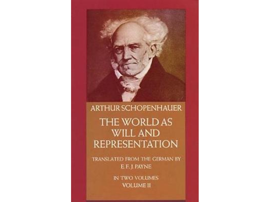 Livro The World as Will and Representation, Vol. 2 de Arthur Schopenhauer (Inglês)