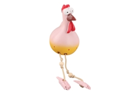 Galinha De Cerâmica Para Decoração De Jardim