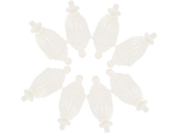 Conjunto De 8 Peças Suporte Decorativo Para Mosquiteiro, Acessórios De Plástico Para Mosquiteiro, Instalação Rápida E