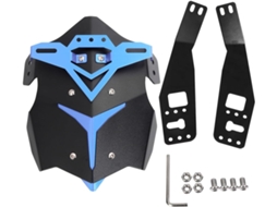 Para Lama Traseiro De Motocicleta Em Liga Alumínio Azul Resistente, Para Evitar Respingos, Acessório Durável Adequado