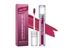 Brilho Labial Rosa Vermelha Claro Uniforme