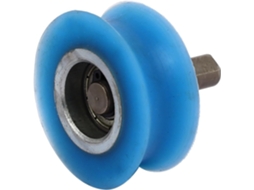 Rolo de Pressão CHABERLU, Silicone, Ranhura U, 50 Mm X 20, Azul