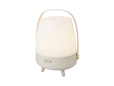 L?mpada com Coluna KOODUU  Bluetooth Lite-up Play  (Bege)