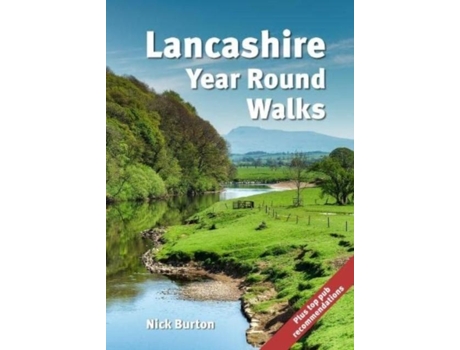 Livro Lancashire Year Round Walks de Nick Burton (Inglês)