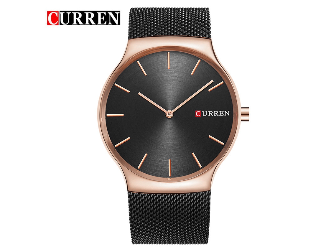 Relógio Masculino de Negócios com Mecanismo de Quartzo, Pulseira de Aço e Movimento Japonês. MDUG