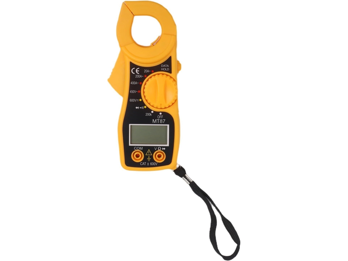 Multímetro Digital Mt87 400a Ac/dc Com Seleção Automática De Faixa