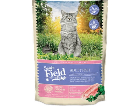 Ração para Gatos SAMS FIELD (2.5 Kg - Seca - Adulto - Sabor: Peixe)