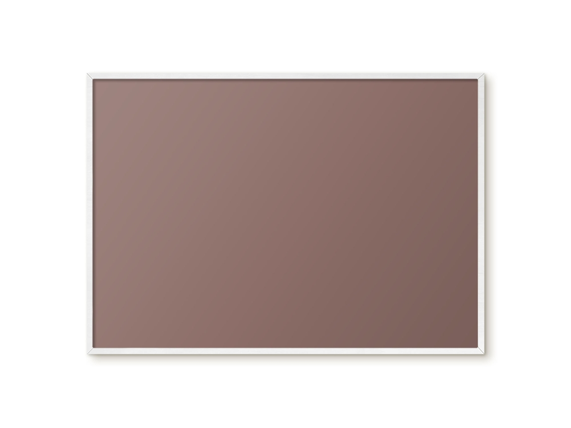 Magnetic Wall Board Ash Brown For The Office Espelharte (100x70 Cm)