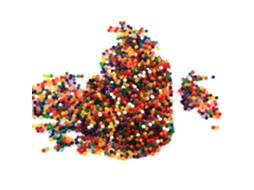 Bolas De Gel 3000pc Para Decoração De Casamento Cores Mistas