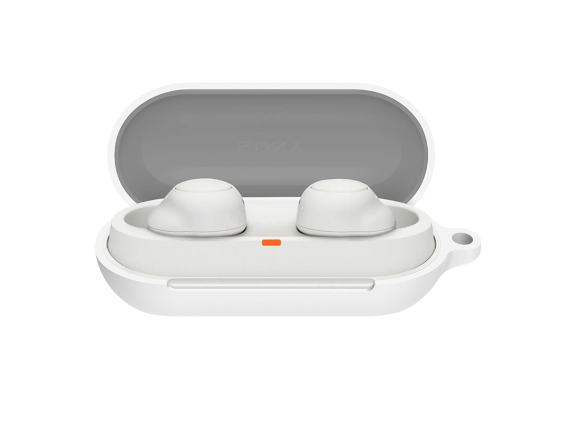 Capa Protetora Halinuia Silicone Bluetooth Modelo Wc700n (compatível Sony Wf-c700n, Silicone Macio Anti-impacto)