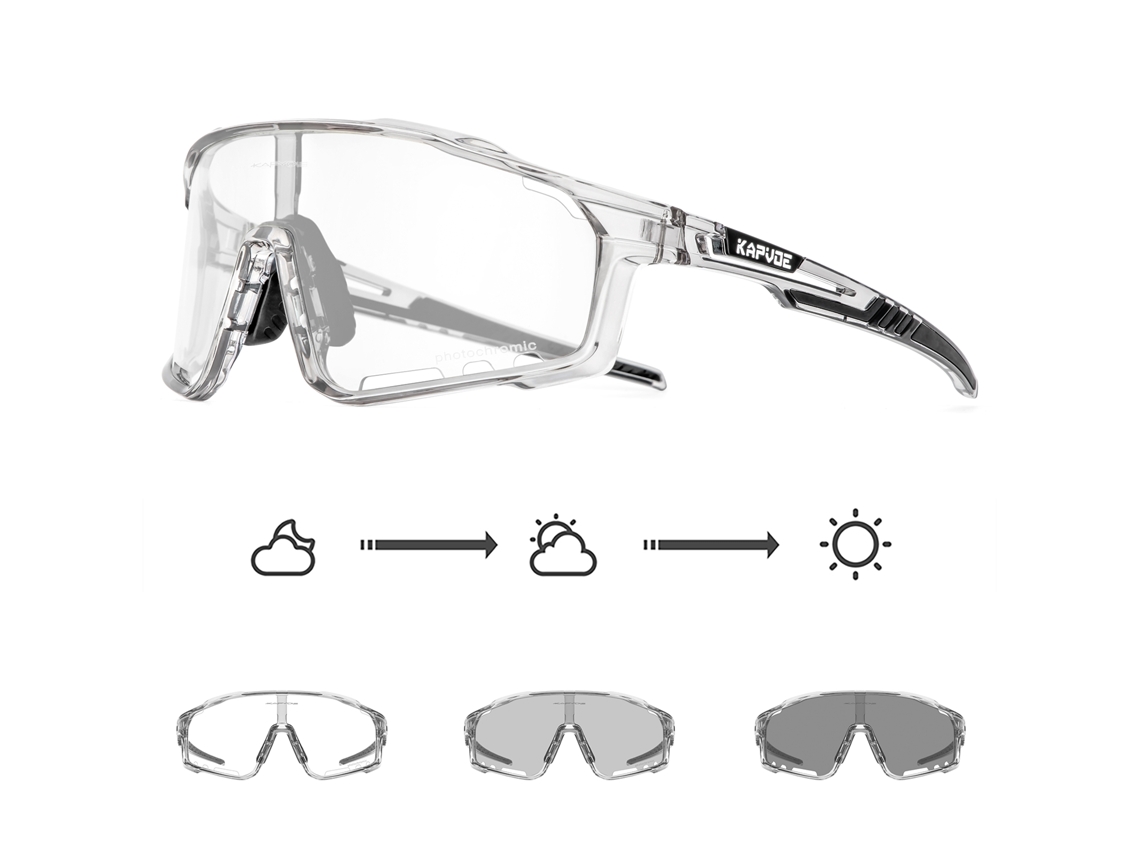 (estilo 9) Óculos De Sol Fotocromáticos, Óculos De Sol Esportivos, Proteção Uv400 Contra Raios Ultravioleta