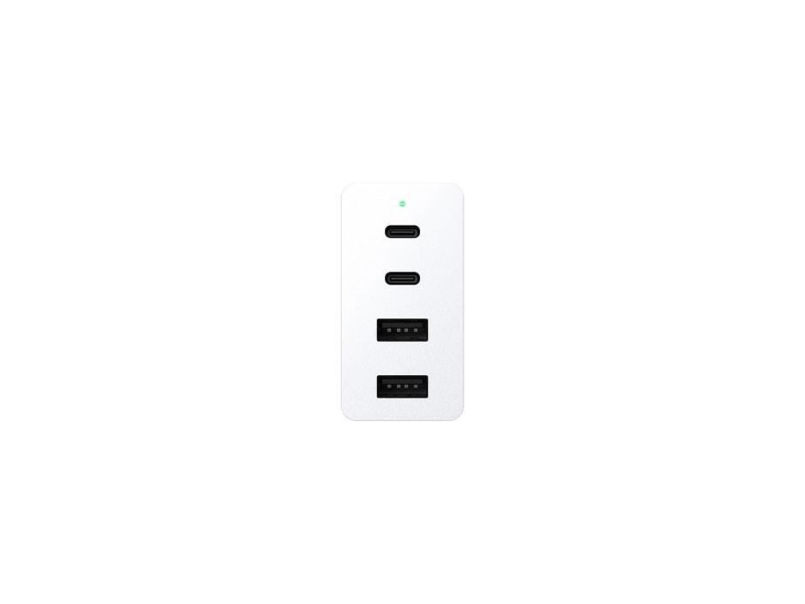 Carregador Usb C Gan Razer 130w Branco