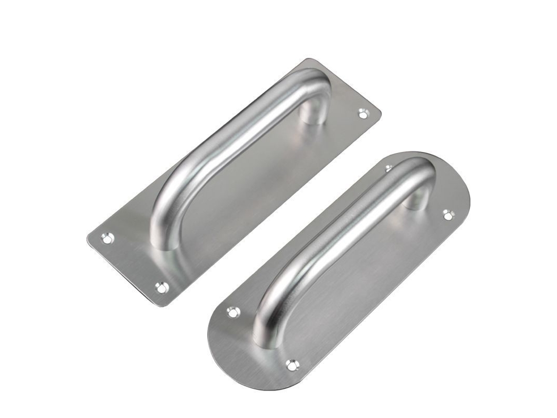 Mango de porta LINJOU, aço inox, 200x65mm, estilo rústico