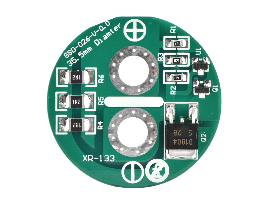 Placa de Proteção de Supercapacitor 2.5v Abs Dissipação Rápida de Calor Componente Eletrônico