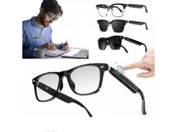Óculos inteligentes sofisticados para ouvir música, óculos de sol com fones de ouvido sem fio e lentes polarizadas inteligentes.